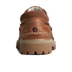 Authentic Original™ Unlined Lug 3-Eye Boat Shoe