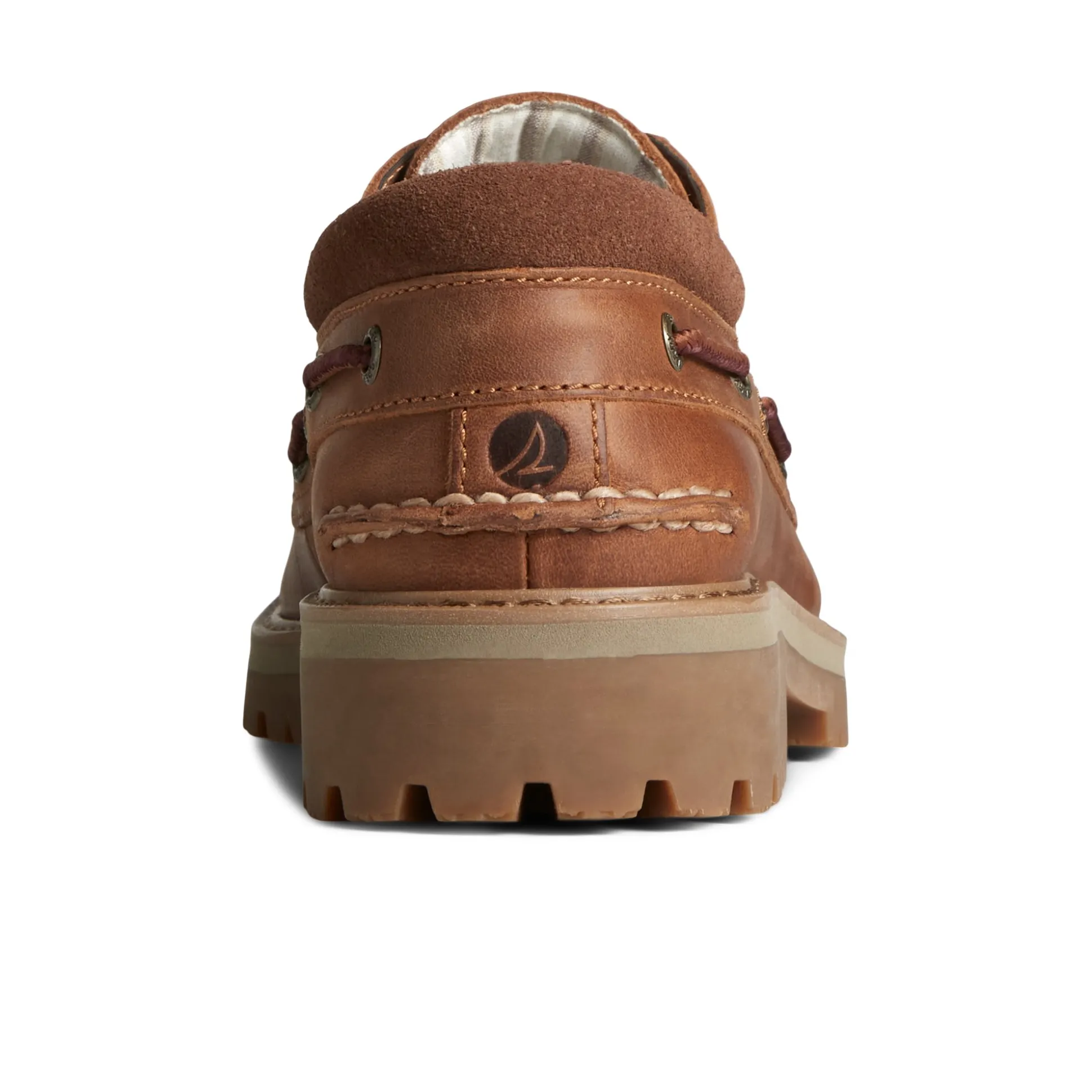 Authentic Original™ Unlined Lug 3-Eye Boat Shoe
