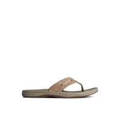 Baitfish Leather Flip Flop