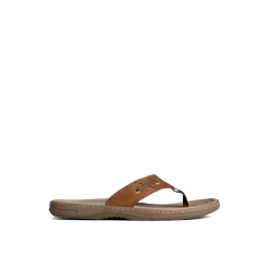 Baitfish Leather Flip Flop