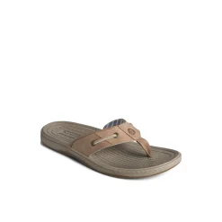 Baitfish Leather Flip Flop