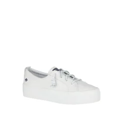 Crest Vibe Platform Leather Sneaker