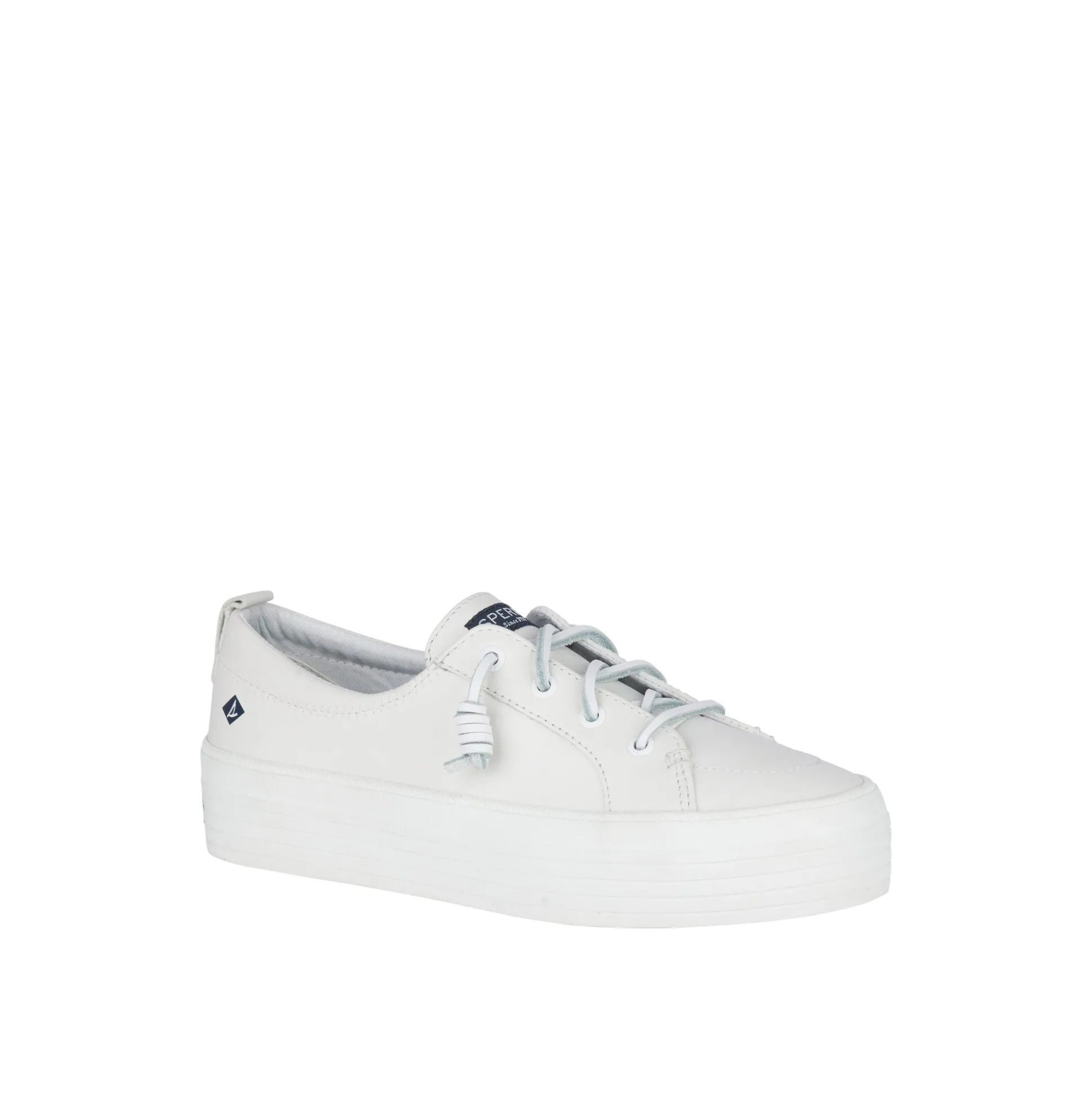 Crest Vibe Platform Leather Sneaker