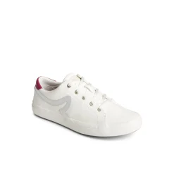 Sandy Leather Metallic Sneaker