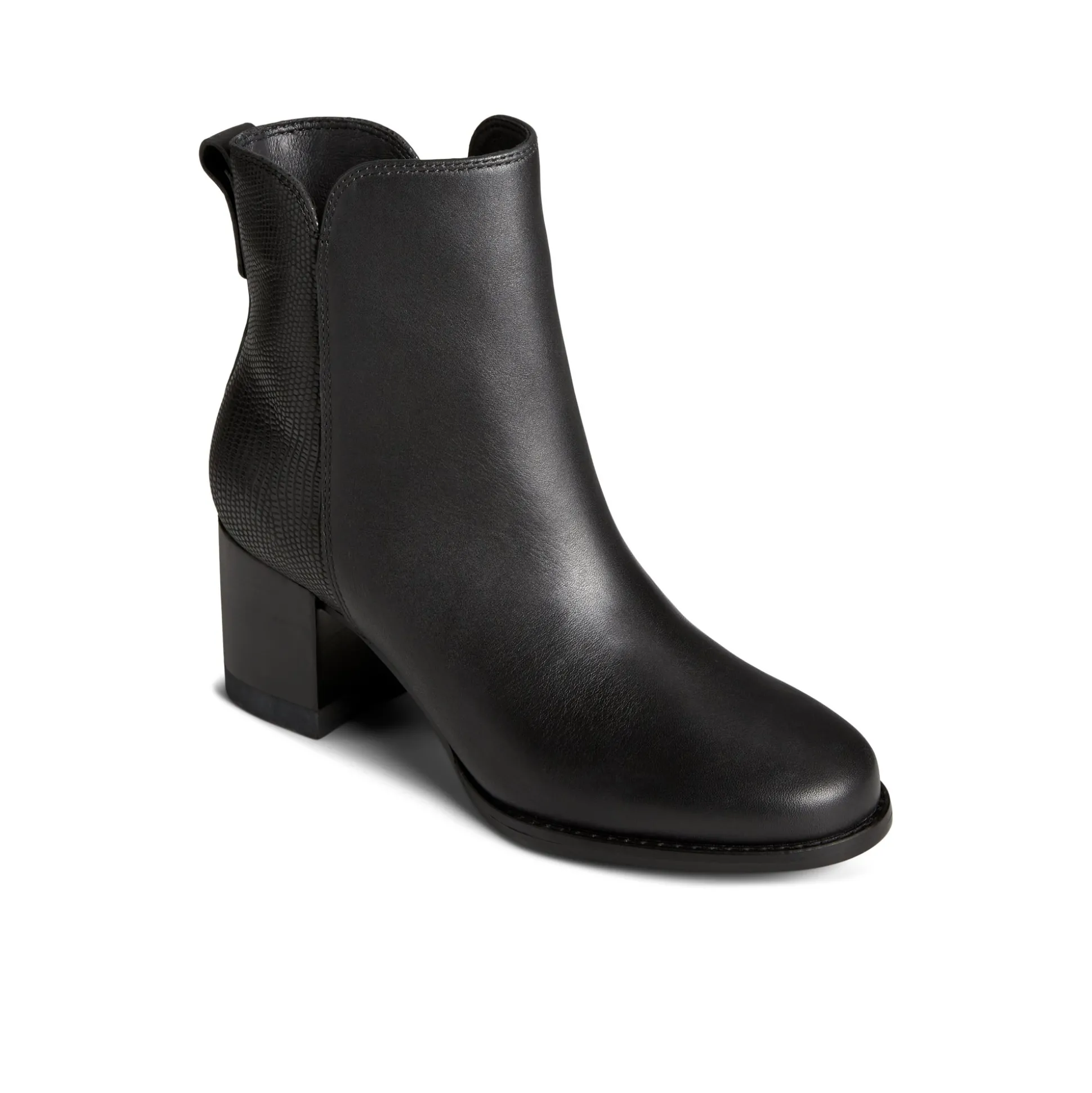 Seaport Heel Leather Boot