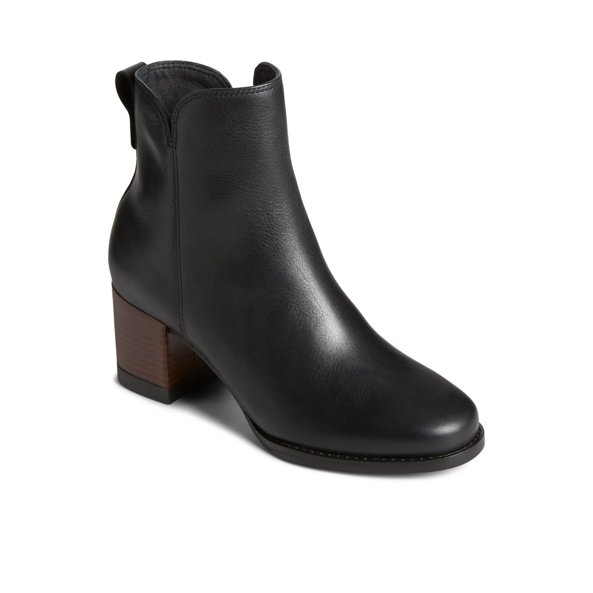 Seaport Heel Water Resistant Leather Boot