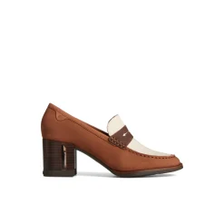 Seaport Two-Tone Penny Heel