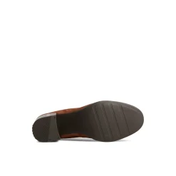 Seaport Two-Tone Penny Heel